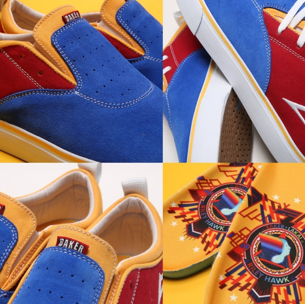 RARE! Lakai × Baker Riley 2 Pro Model Skate Shoes - Picture 11 of 11
